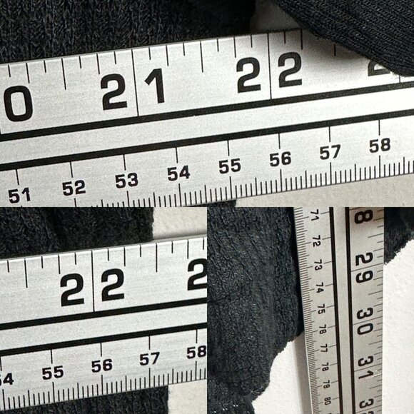 NWT Torrid Black Waffle Crew Neck Long Sleeve Raglan Top Size 1X Thermal Knit - Picture 13 of 14